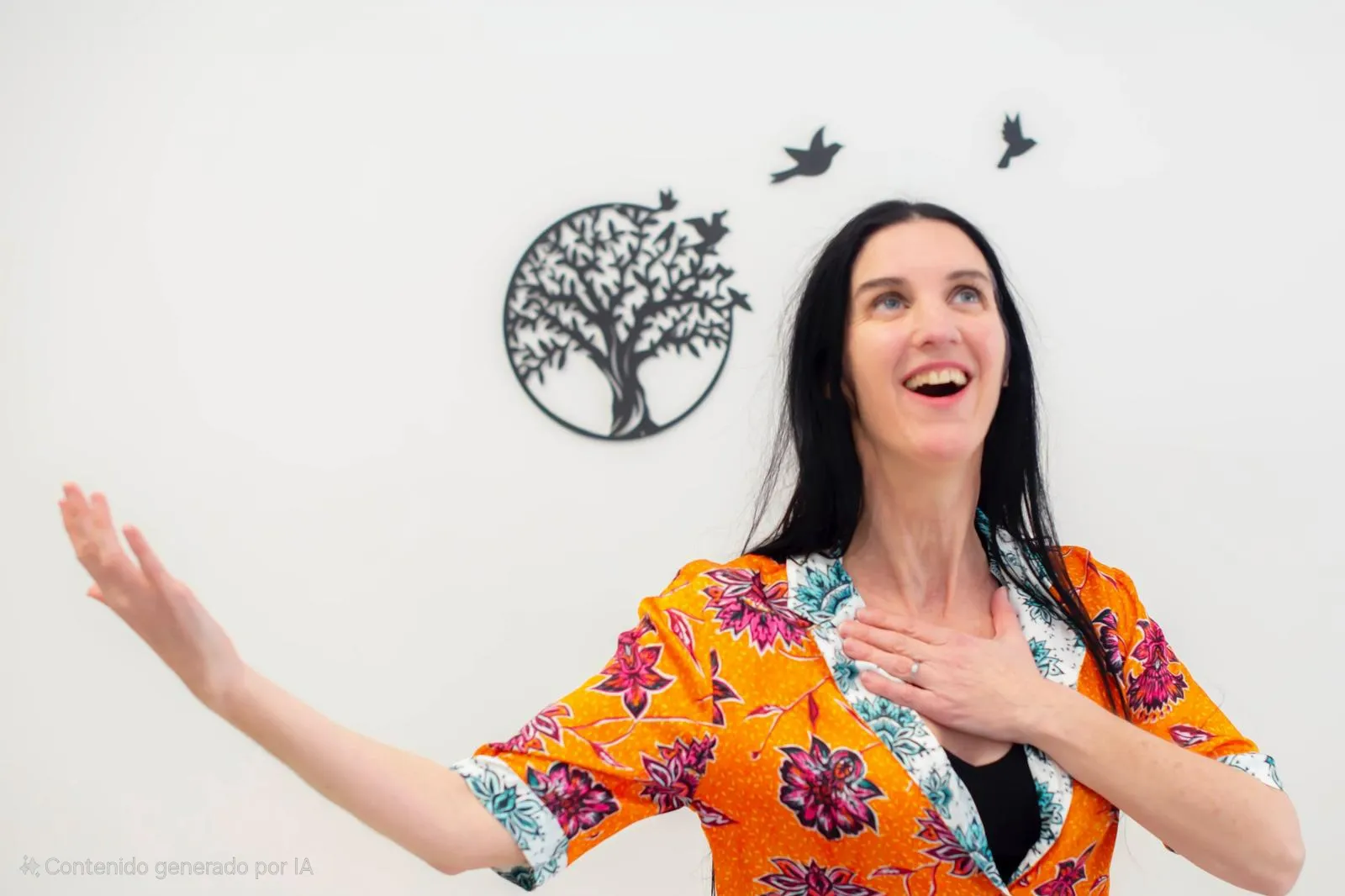 Facilitadora del taller clio byrne